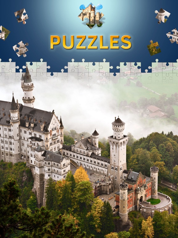 Screenshot #6 pour Châteaux Puzzle pour adultes