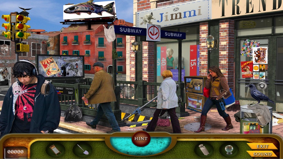 #1. New York Subway Hidden Object (iOS) 由: Big Leap Studios