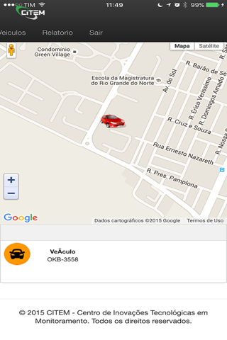 CITEM GPS Tracking App by CINTE screenshot 4
