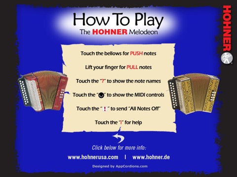 Hohner MIDI SqueezeBox screenshot 4