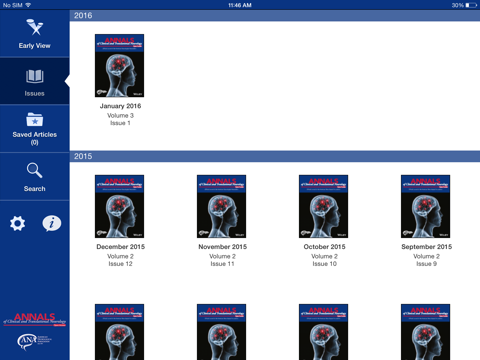 Screenshot #5 pour Annals of Clinical and Translational Neurology