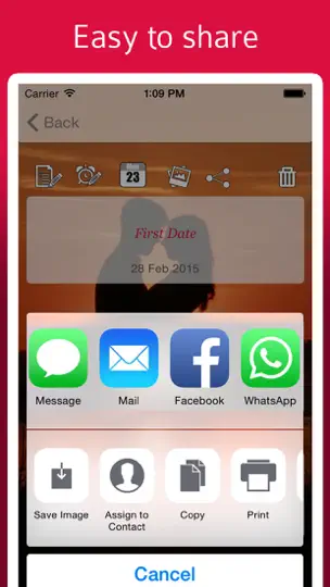 Capture d'écran de Compteur D’amour - Depuis Combien De Temps êtes-vous Ensemble ? sur iPhone 4