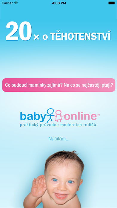 Screenshot #1 pour 20x O těhotenství