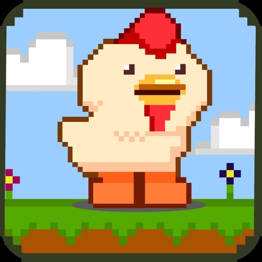 Jump Lazy Chicken Icon