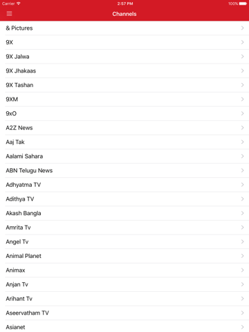 Indian Television Guide