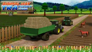 Tractor: Farm Driver - Free 3D Farming Simulator Game Animal & Hay Transporter Farmer Tractor screenshot #4 for iPhone