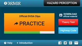 Game screenshot Hazard Perception Test Revision Clips apk
