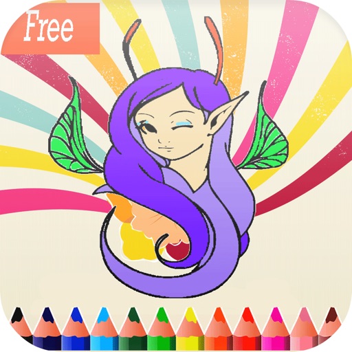 game snow princess coloring book Icon