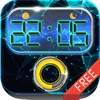 iClock – Futuristic : Alarm Clock Wallpapers , Frames and Quotes Maker For Free