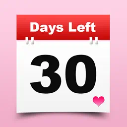 Event Countdown Days Left Counter - Date Reminder Widget, Counting Clock Timer, and Calendar Wallpaper App app icon