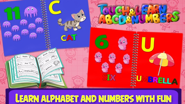 Touch & Learn ABCD & Numbers
