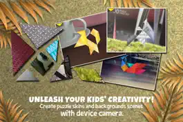 Game screenshot Kids Learning Puzzles: Safari Animal, K12 Tangram hack