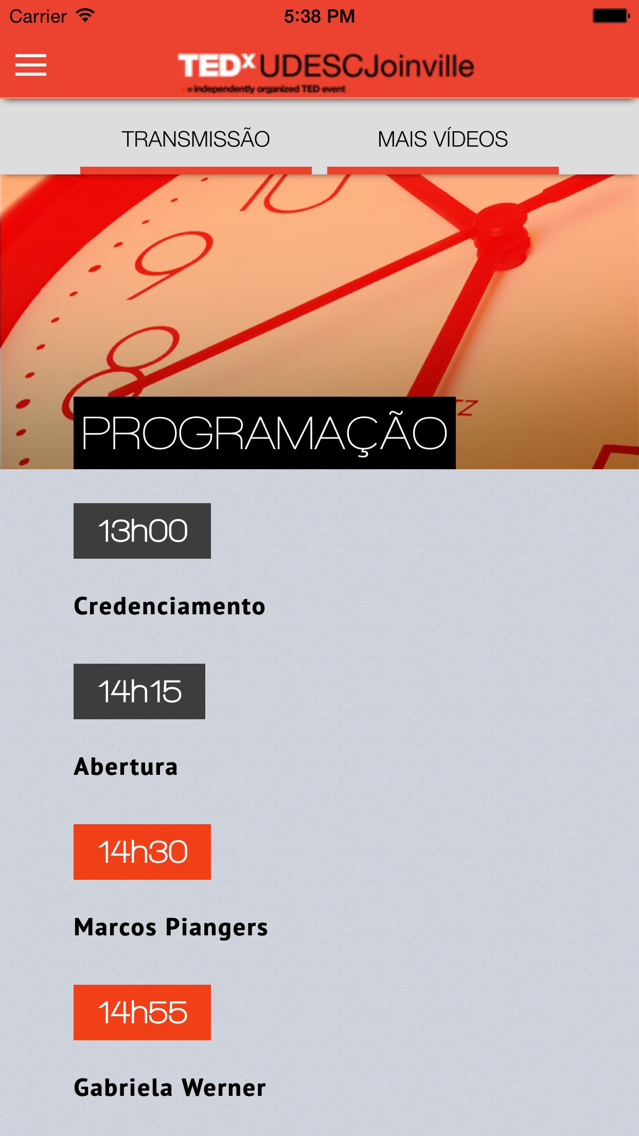 Screenshot 4 of TEDxUDESCJoinville
