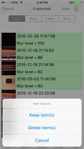 Blurry Photo Finder screenshot #2 for iPhone