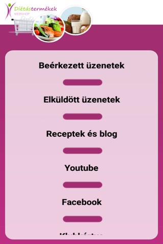 Diétás Termékek - Webshop screenshot 4
