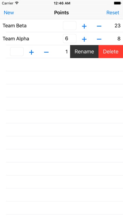 Points - Scoresheet screenshot-3