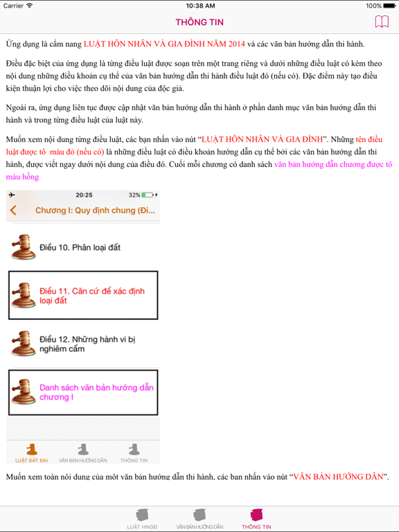 Screenshot #5 pour Luật Hôn Nhân Gia Đình Năm 2014