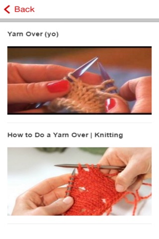 Knitting Basics - Beginners Guide to Knitting screenshot 4