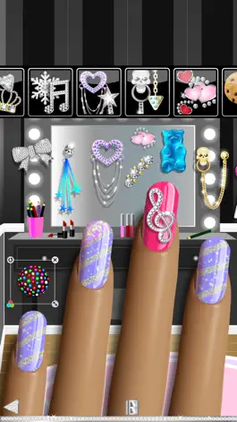 Game screenshot Nail Salon Pro™ Featuring Prism and Glitter Style Polish apk