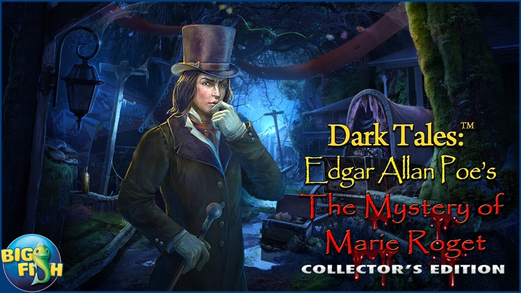 Dark Tales: Edgar Allan Poe’s The Mystery of Marie Roget - A Hidden Object Mystery screenshot-4