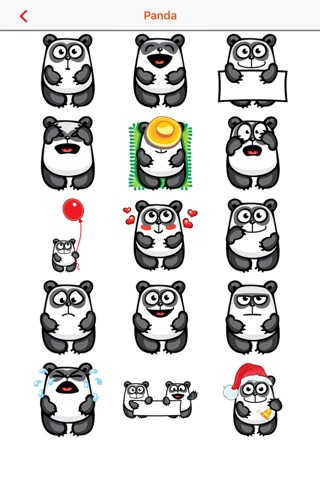 Panda Emojis screenshot 3