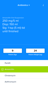 Pediatric Dental Rx screenshot
