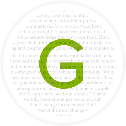 Glorium - a contextual lorem ipsum generator