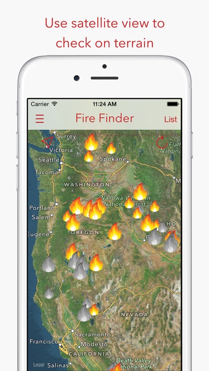 Fire Finder - Wildfire Info, Images and More