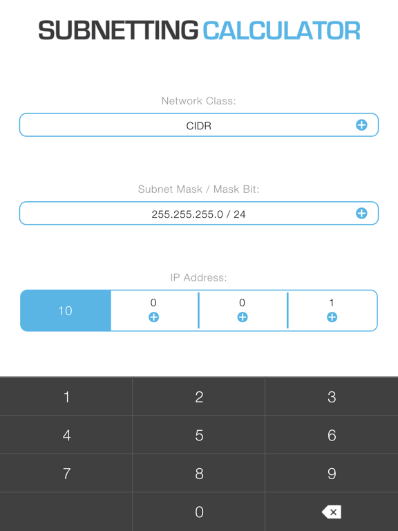 Screenshot #5 pour Subnetting Calculator