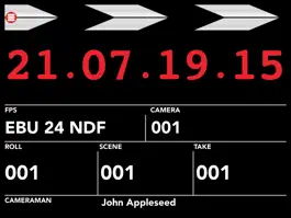 Game screenshot Clapperboard (SMPTE/EBU Universal Time GMT Digital Slate) mod apk