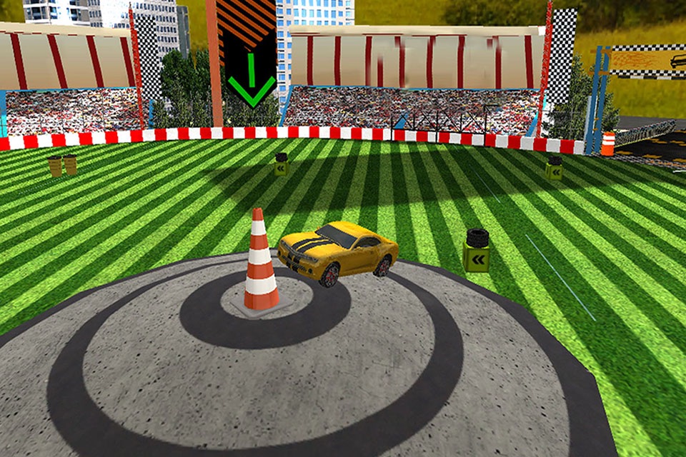 3D Cars Racing Simulator. Real Drift School Race Revolution 2016 screenshot 2