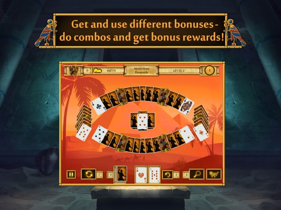 Screenshot #6 pour Egypt Solitaire. Match 2 Cards. Card Game Free
