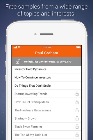 Audiojoy. Paul Graham Essays Startup and Entrepreneur Advice from Ycombinator screenshot 4