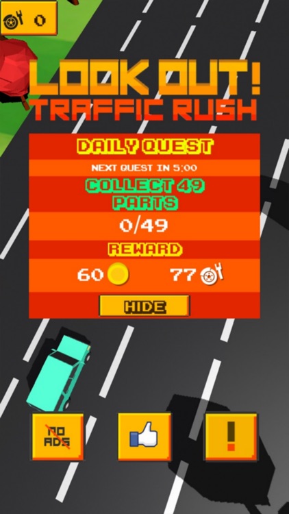 Look Out! - Traffic Rush screenshot-0