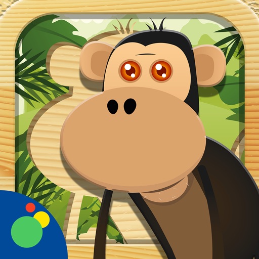 Jungle Animal Puzzle HD Icon