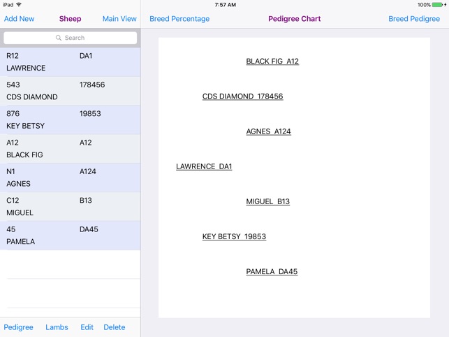 Sheep Pedigree Database(圖2)-速報App