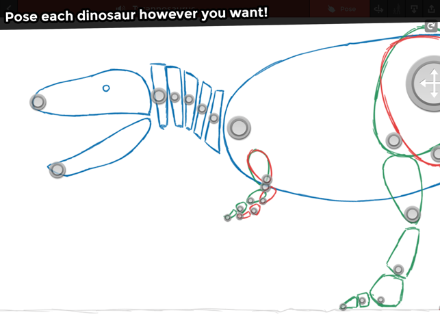 ‎Pose & Draw Dinosaurs Screenshot