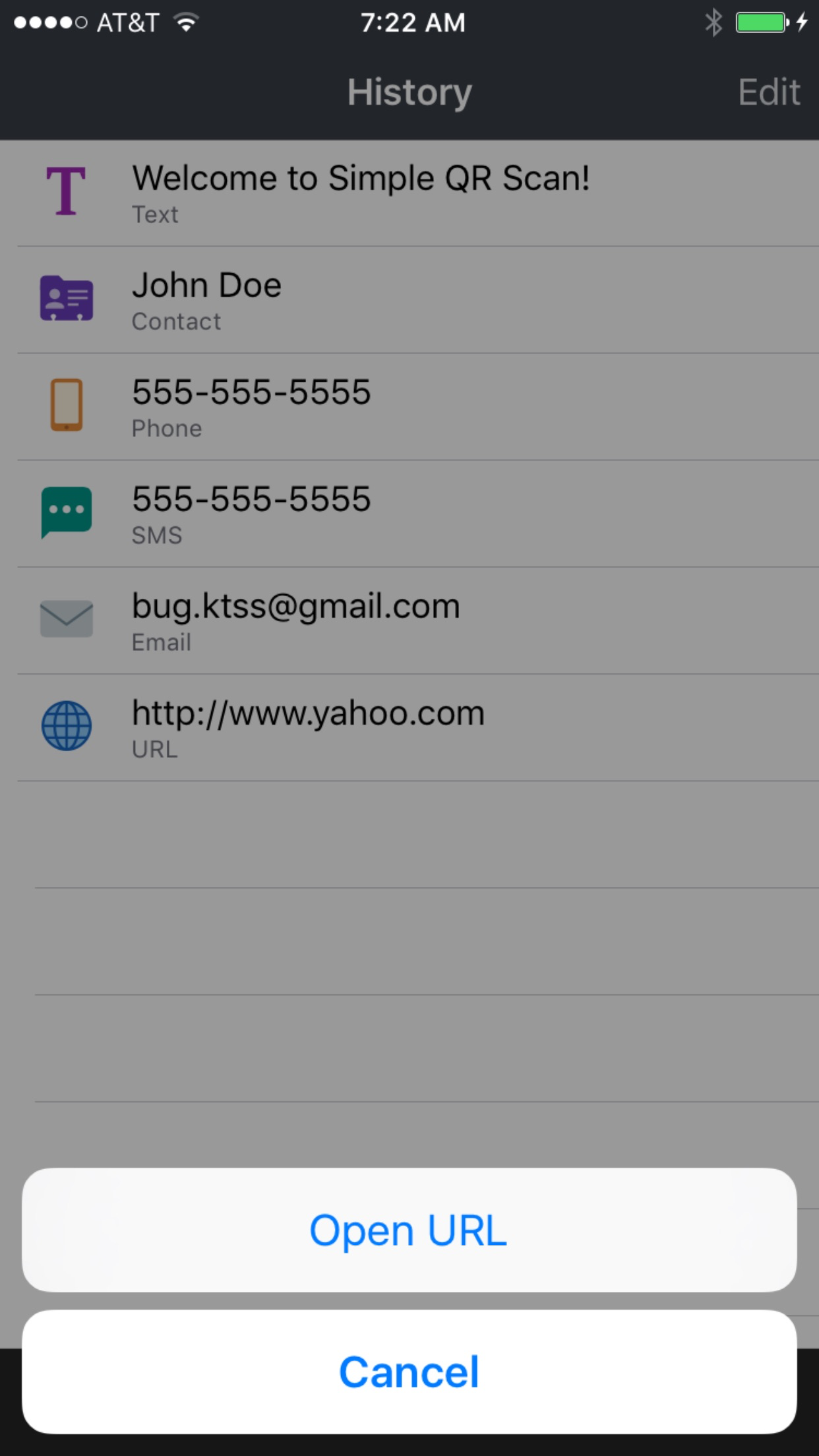 Simple QR Scan screenshot 3
