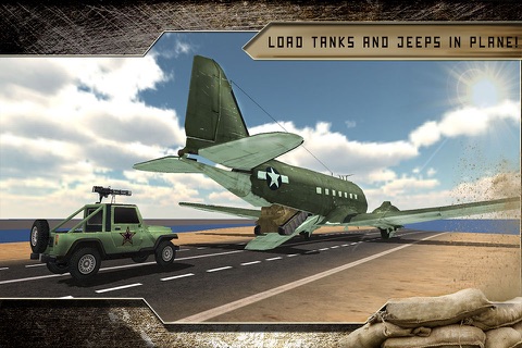 Army Cargo Plane Pilot 3D Simulator screenshot 4