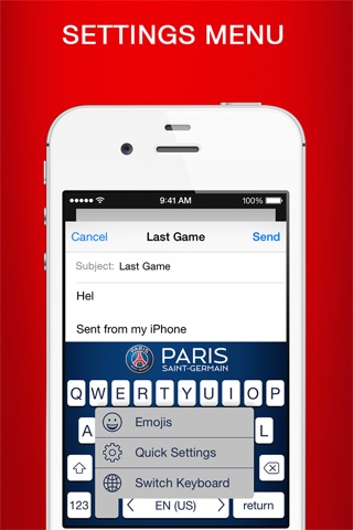 PSG Official Keyboard screenshot 4