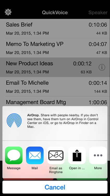 QuickVoice2Text Email (PRO Recorder) screenshot-3