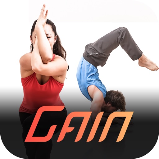 GAIN Yoga - free custom yoga routines for men & women. Icon