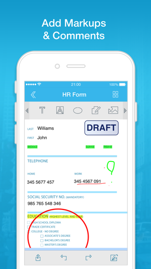 ‎Docs & Works - Scan Papers, Fill Forms and Sign Documents with Ease! Screenshot