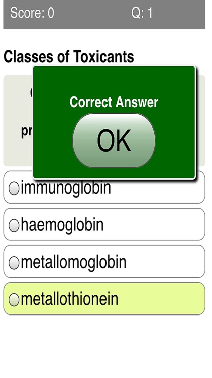 Toxicology & Poisonous Substances Quiz