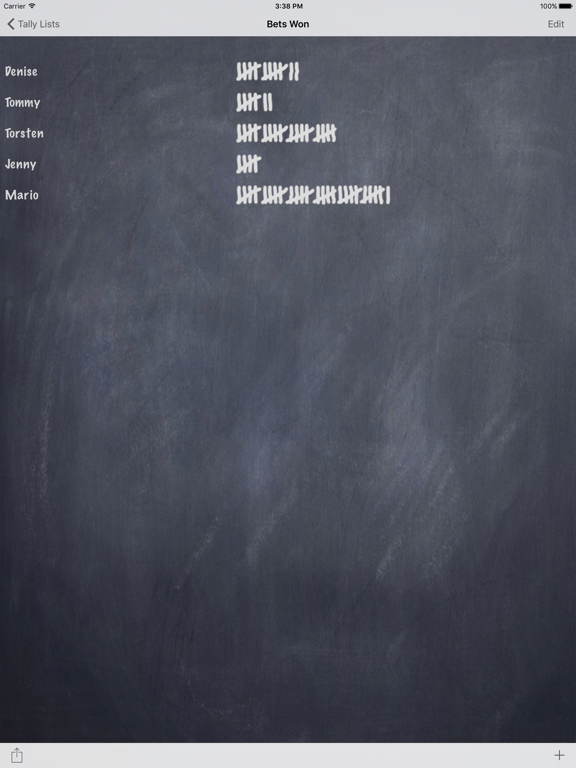 Screenshot #5 pour Tally List Lite - counting made easy!
