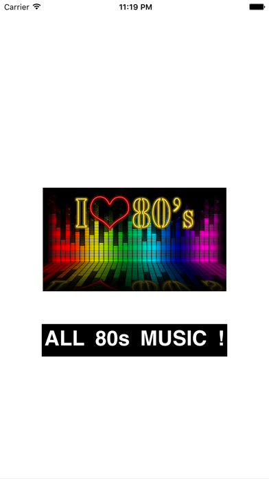 Screenshot #1 pour 80s Music & Songs- Internet Online Radio Stations