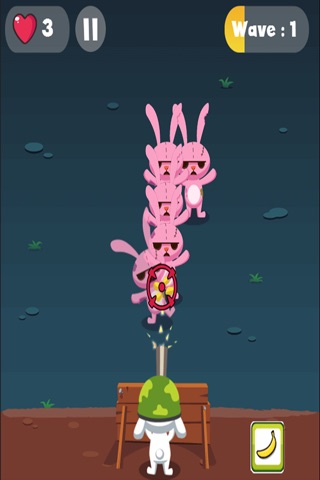 Rabbit Zombie Defence - Shoot the Rabbits screenshot 3