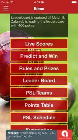 Game screenshot Great app for PSL mod apk