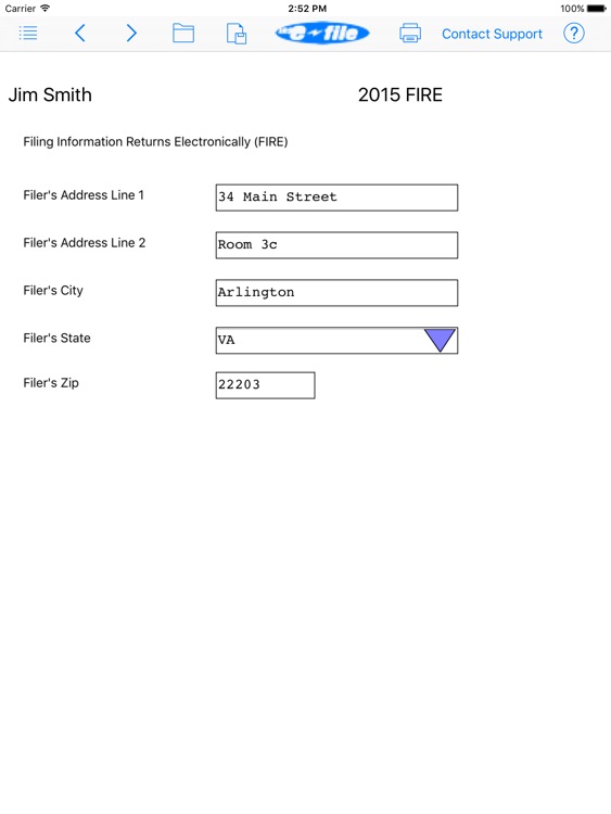 Taxsoftware FIRE for iPad screenshot-0