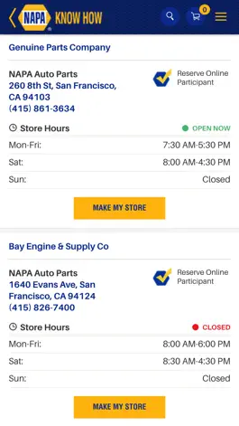 Game screenshot NAPA AUTO PARTS apk